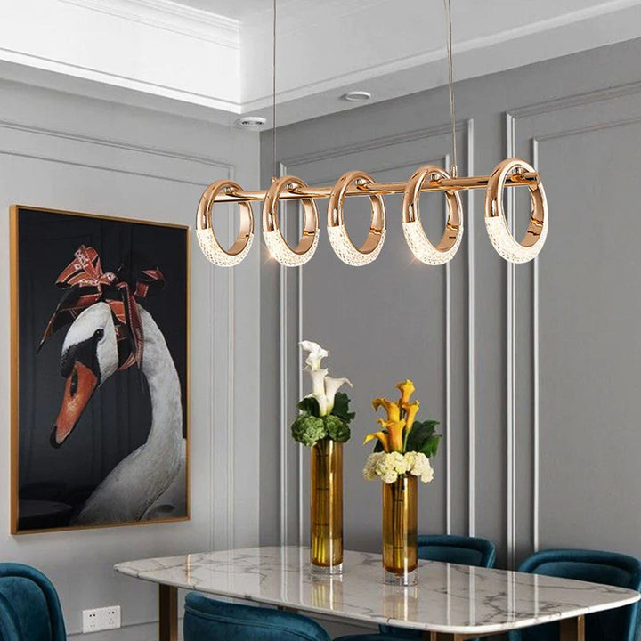 Night Sky Loop Chandelier