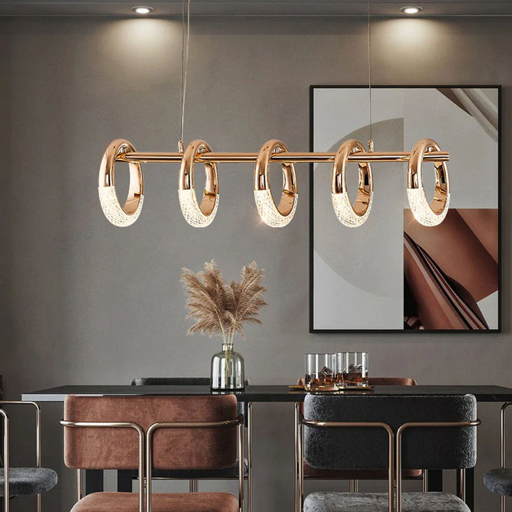 Night Sky Loop Chandelier