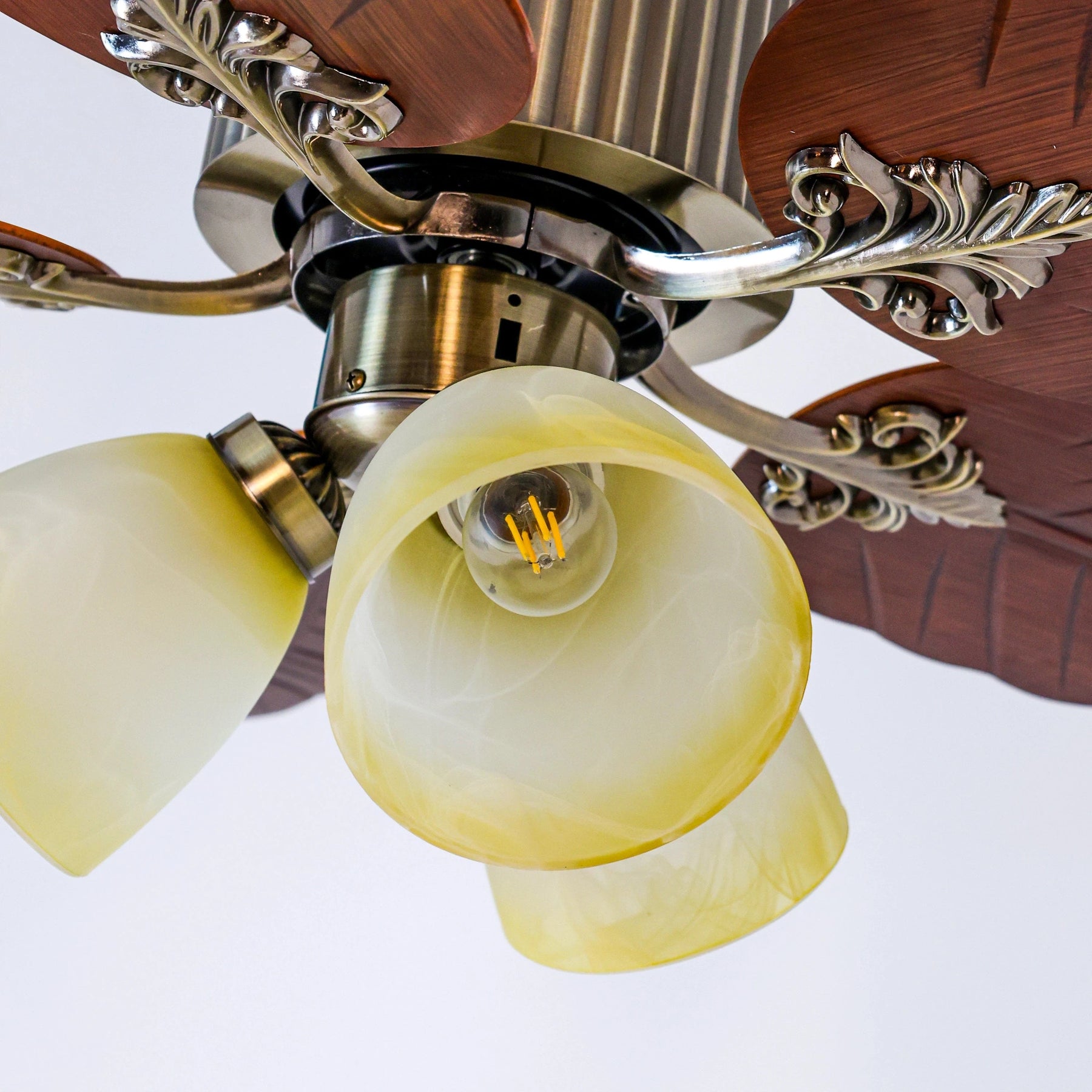 Tropical Breeze Wooden Ceiling Fan