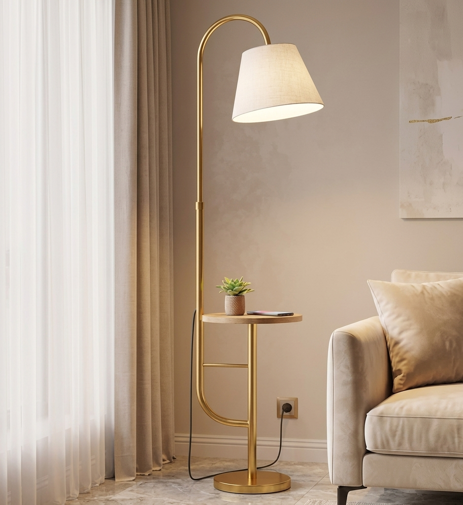 New Dawn (Gold) Floor Lamp