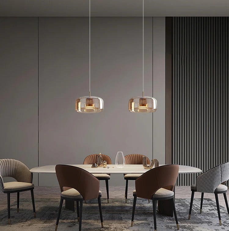 Adam and Eve - Believe Gold Pendant Light