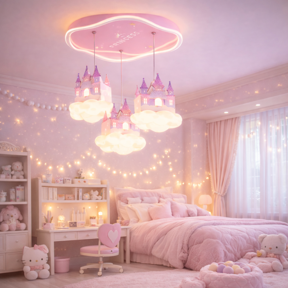 Princess Dream Castle Chandelier