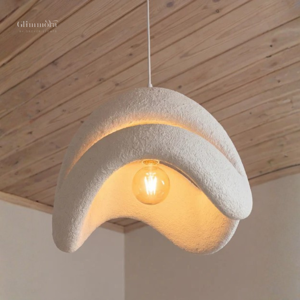 Modern Organic Wave Pendant Light