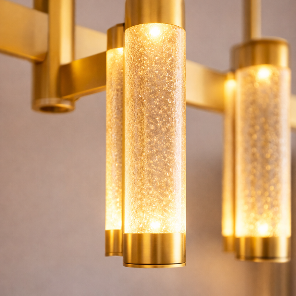 Aura Ring Gold Chandelier