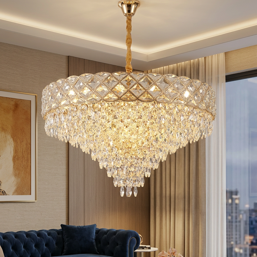 Night That Chose to Glow Chandelier