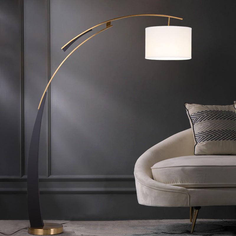 Skyward Lights (Black, Gold) Floor Lamp