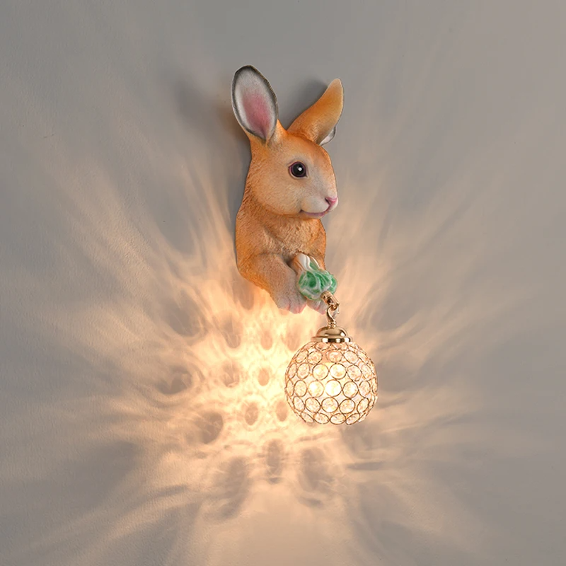 Contemporary Wall Sconces Light Of Mouse Face