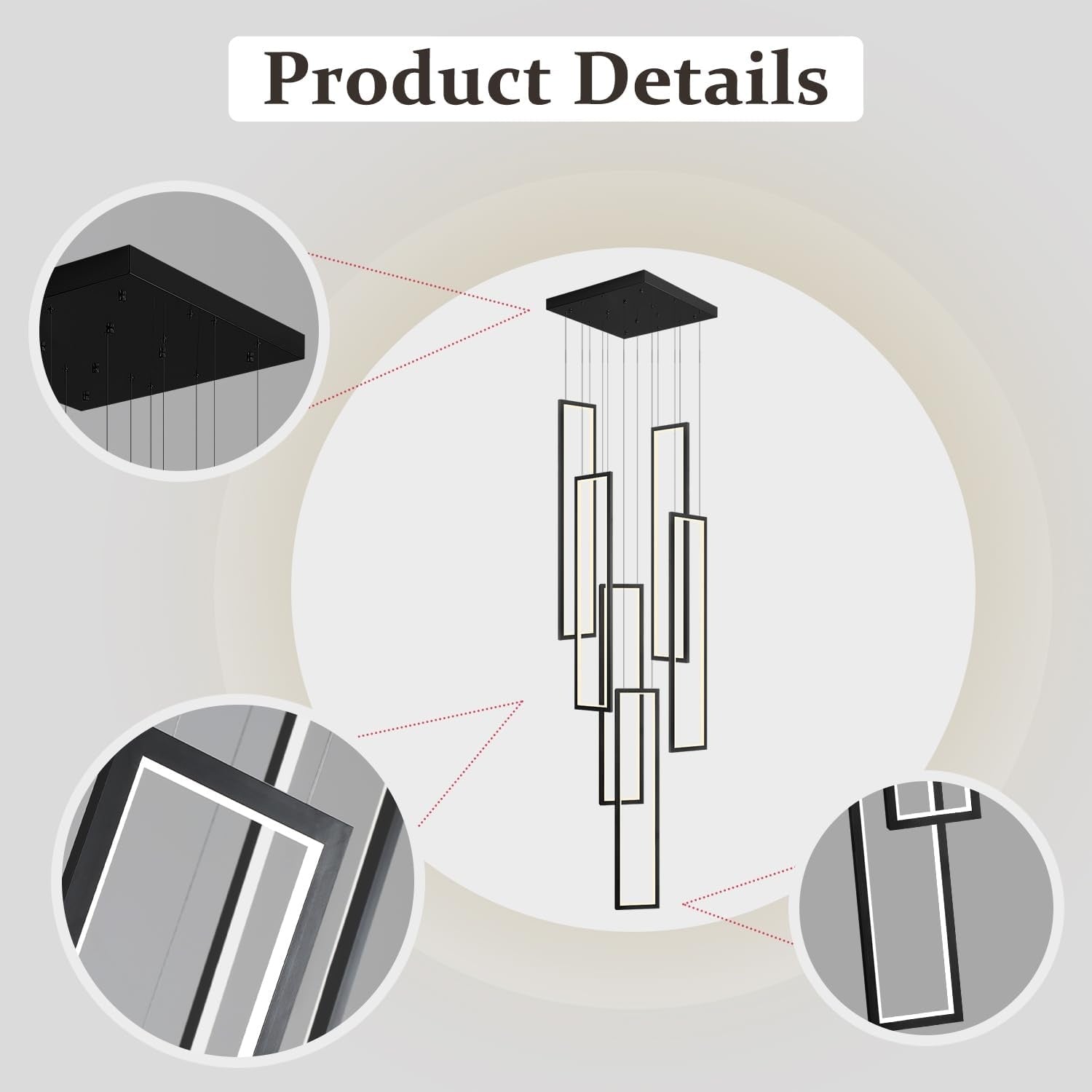 Flashing God Modern Chandelier