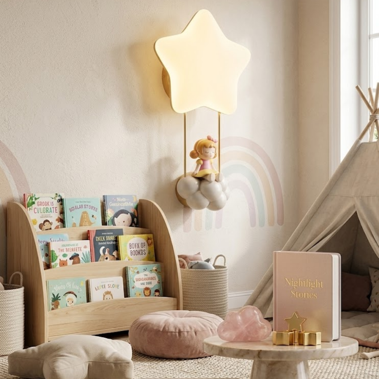 Starlight Dreams Kids Wall Lamp