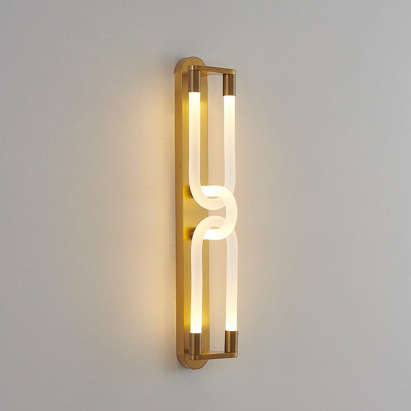 Infinite (Gold) Wall Light