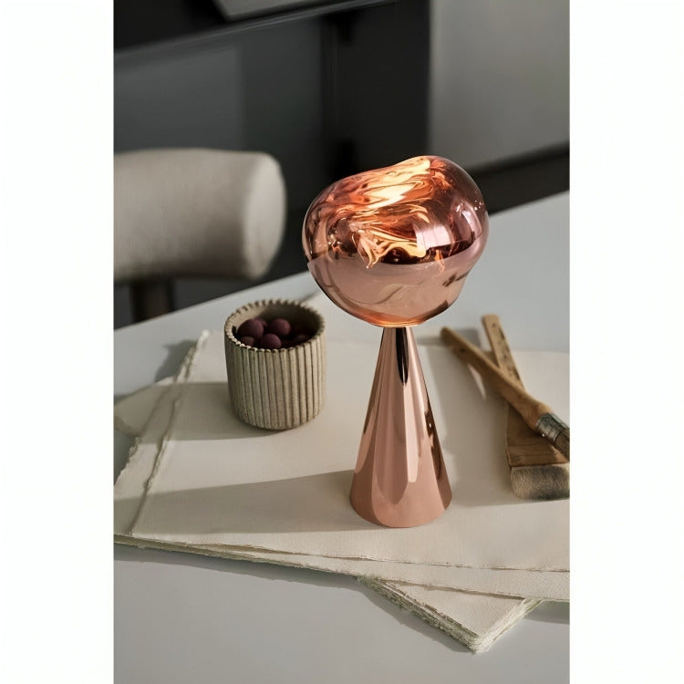 Melt Portable Table Lamp Rose Gold