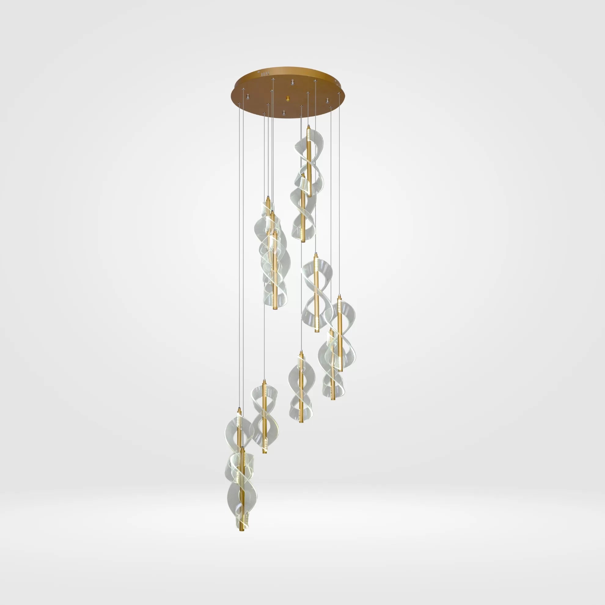 Lost in Curls Chandelier