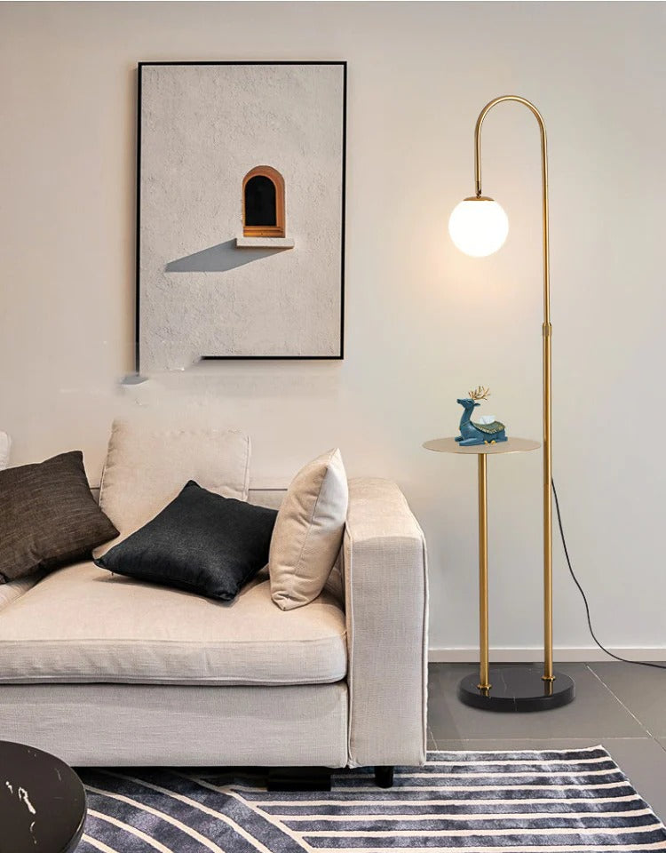 I Own You: Floor Lamp With Table