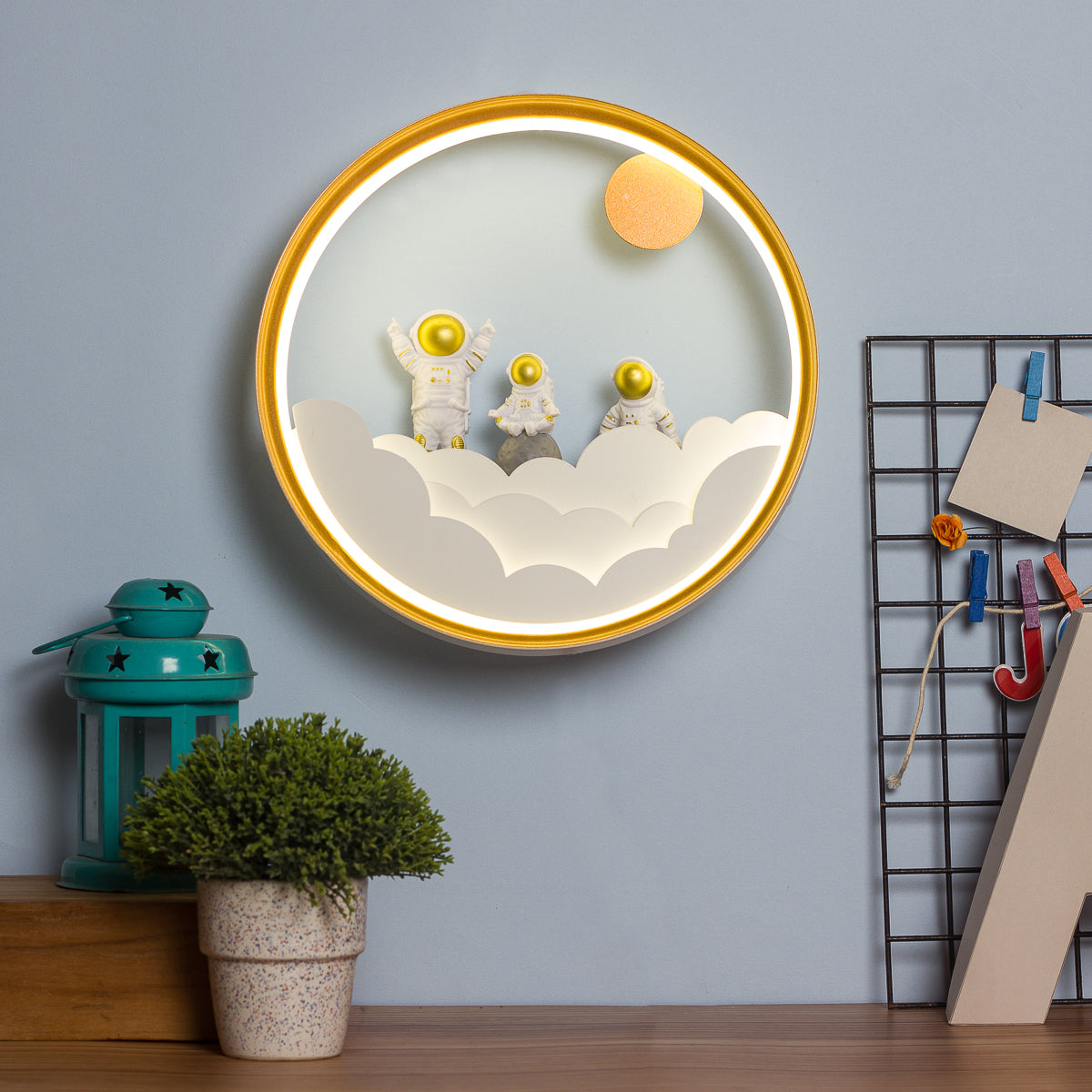 Astro Squad Wall Light