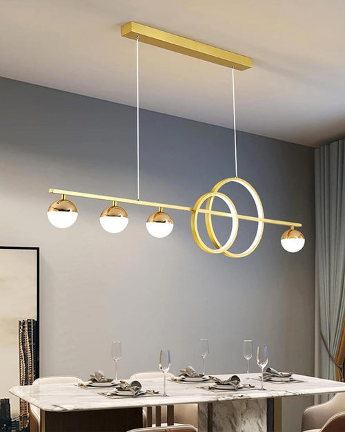 Glass Globe LED Pendant Light