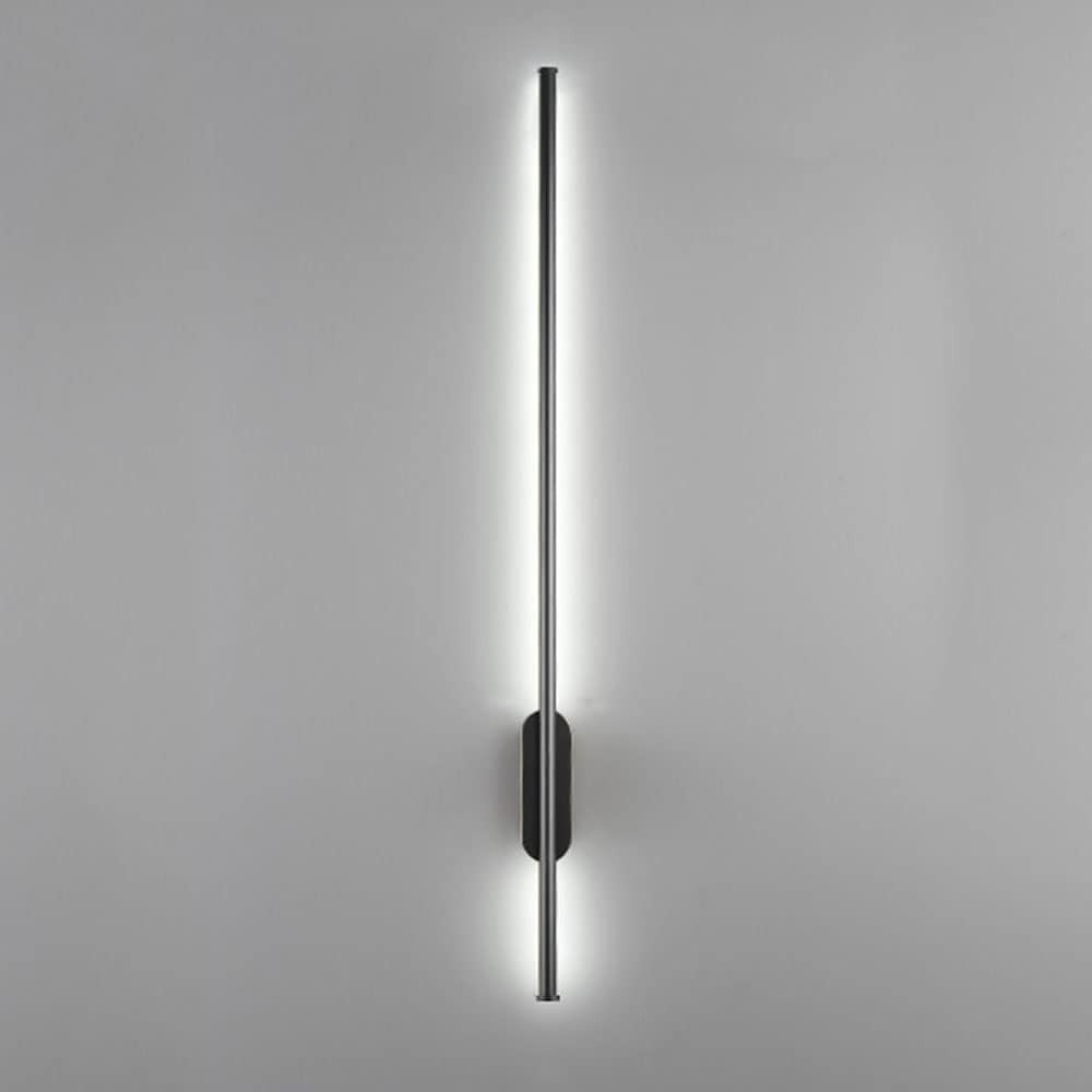 Black Metal Strip 60 Cm Wall Light – Glimmora by Grover Lights