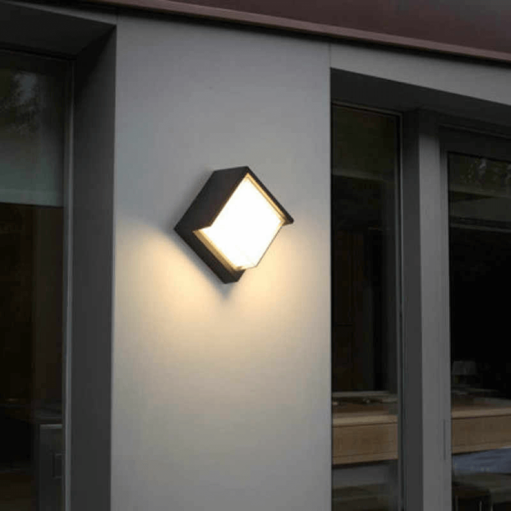 Cedemos Square LED Facade Wall Light