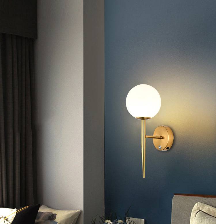 Elegant Globe Wall Light