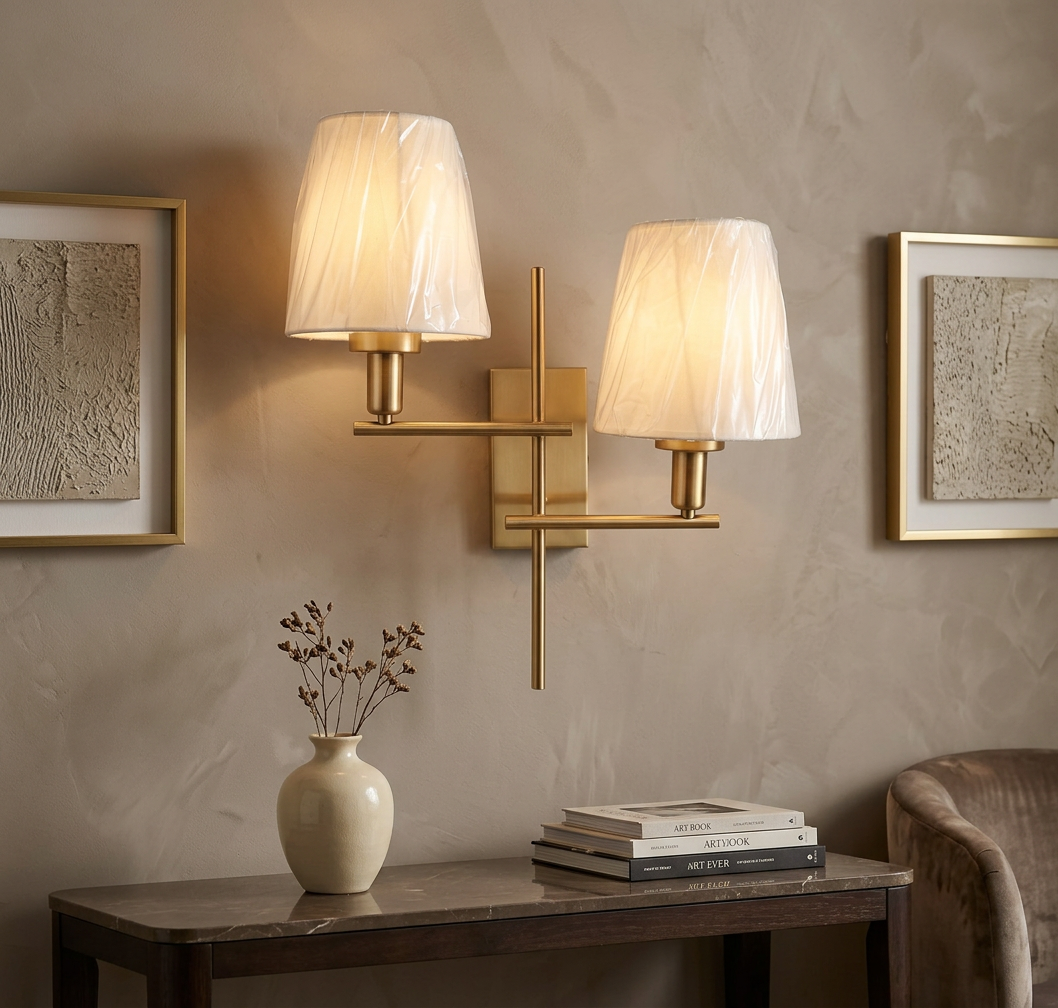 Staggered Grace Wall Light
