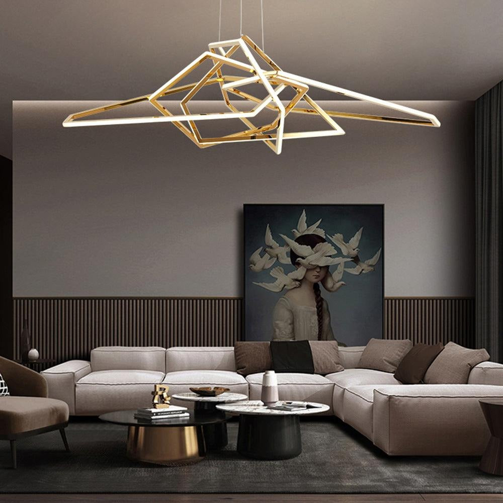 Gilt Edge Horizon (Gold) Chandelier