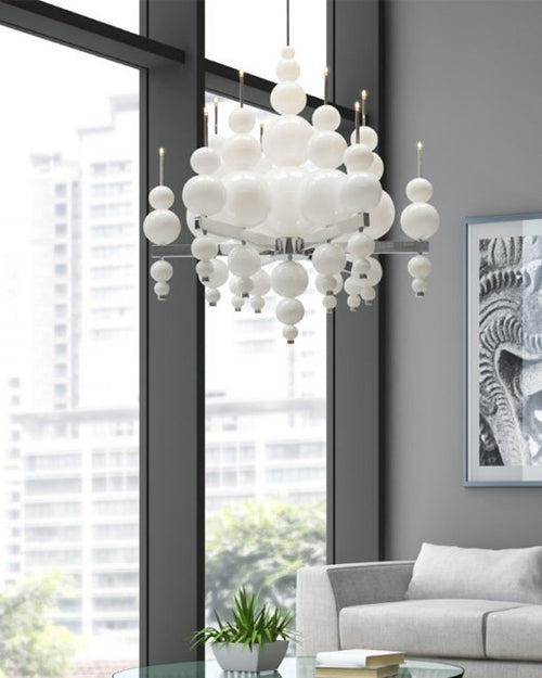 Modern Tears From Moon Chandelier