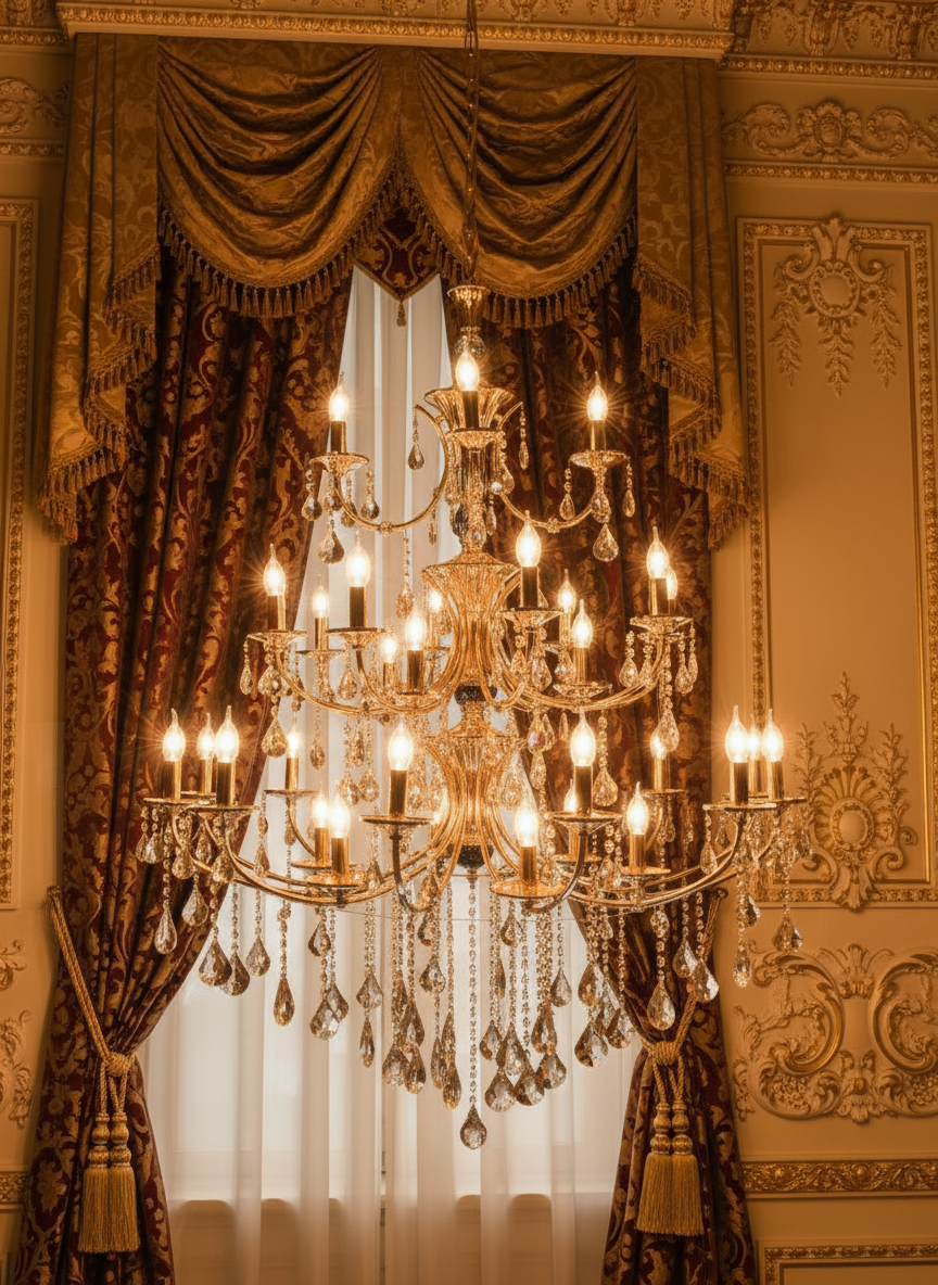 Candlelit Nights (Gold) Chandelier