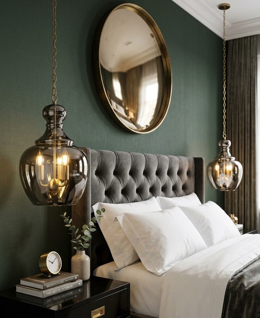 Windsor Majestic Pendant light (Smoke)