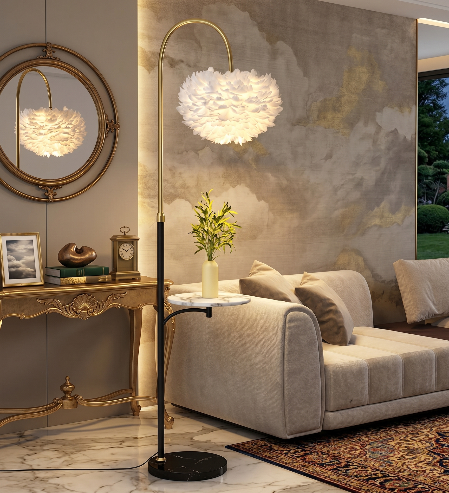 Floating Echo Floor Lamp