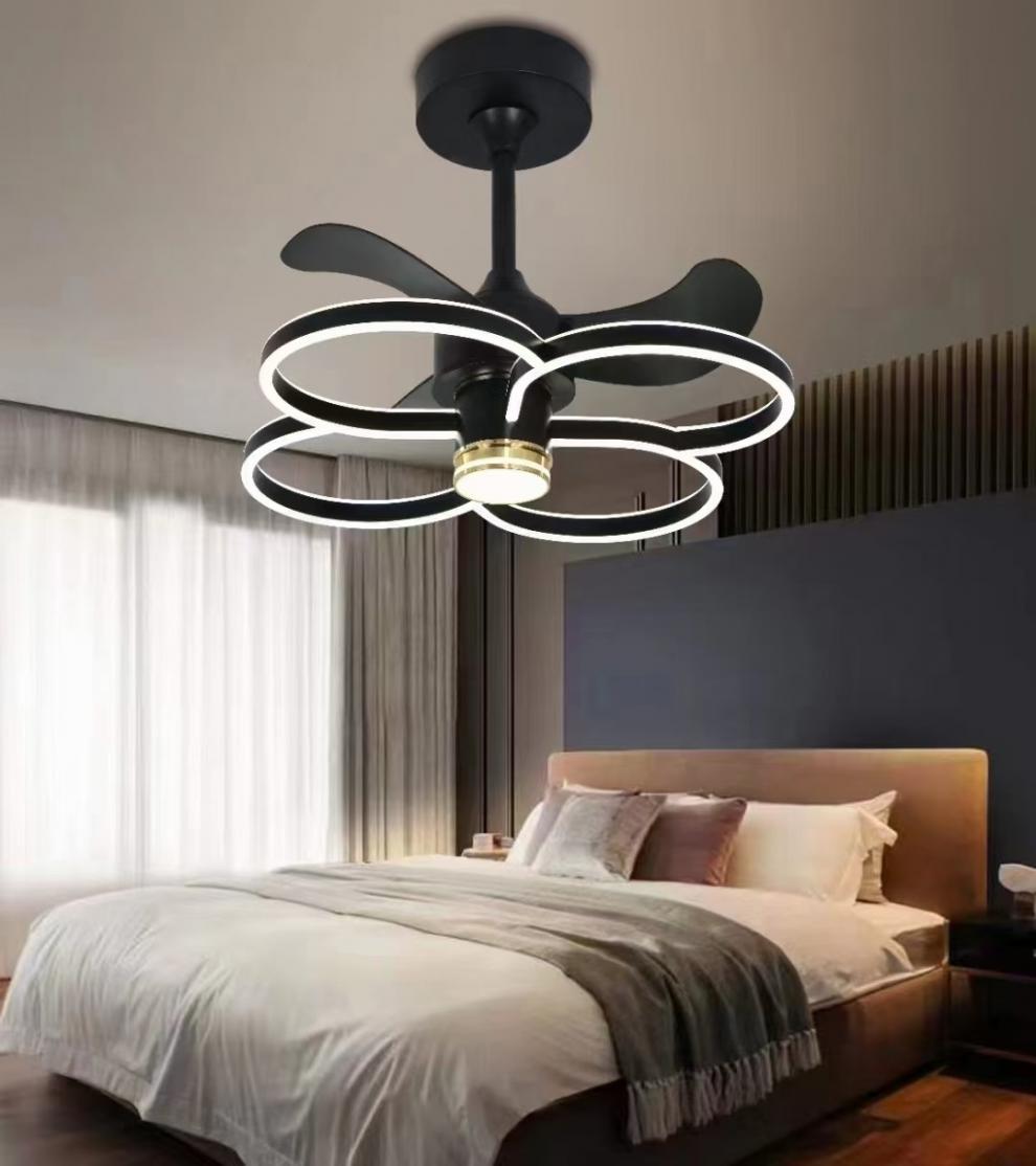 Dark Curves Ceiling Fan