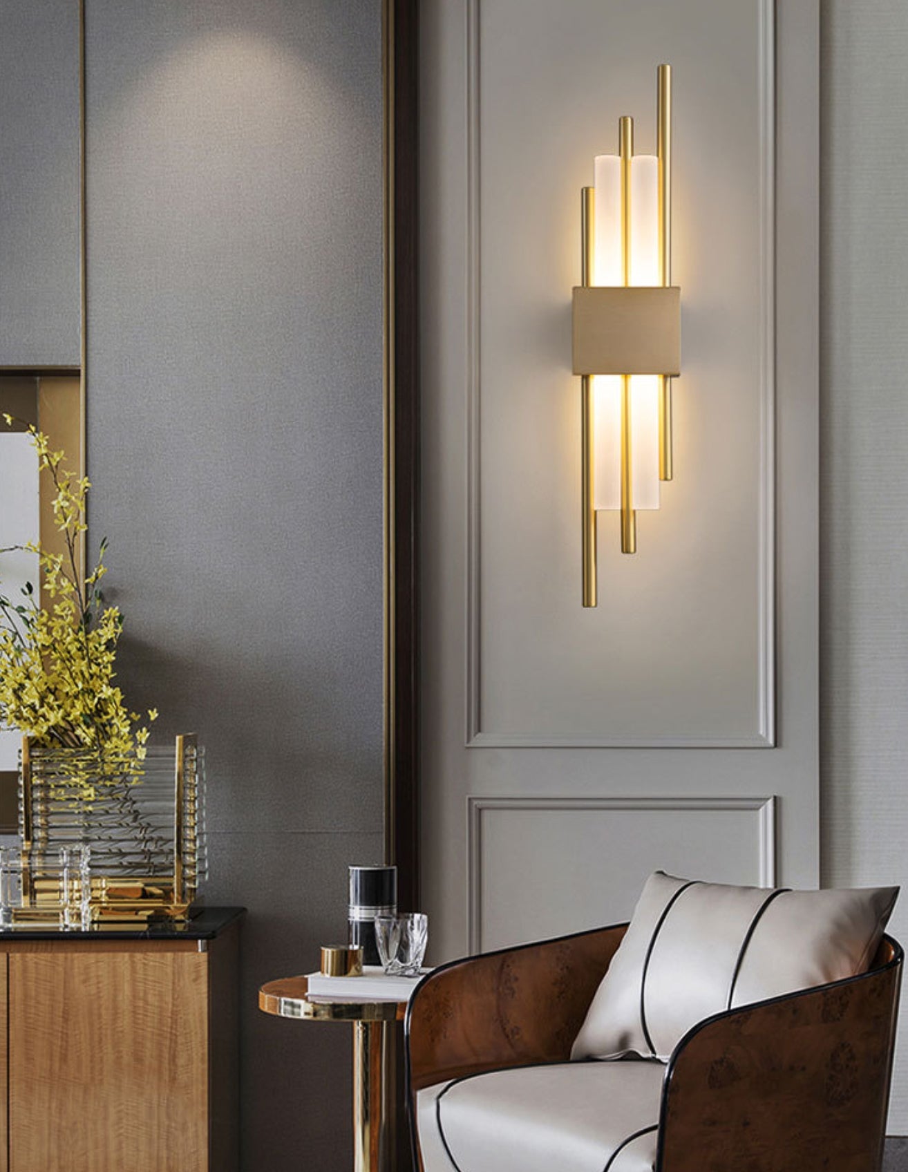 Stay with Me (Gold) Wall Light