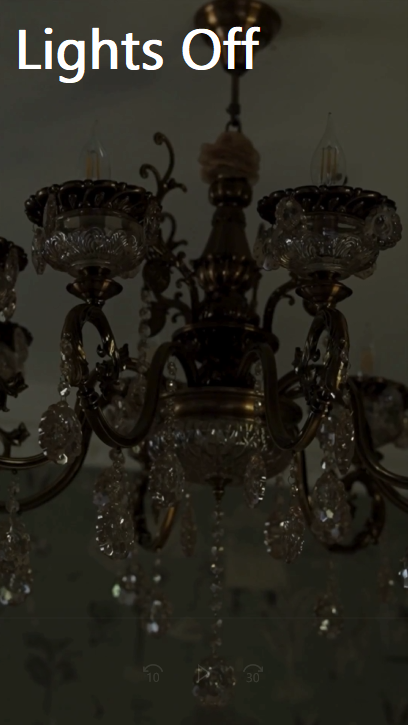 Noor-e-Haveli Chandelier (Antique)