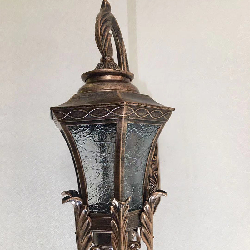 Cascade Flare Antique Outdoor Wall Light