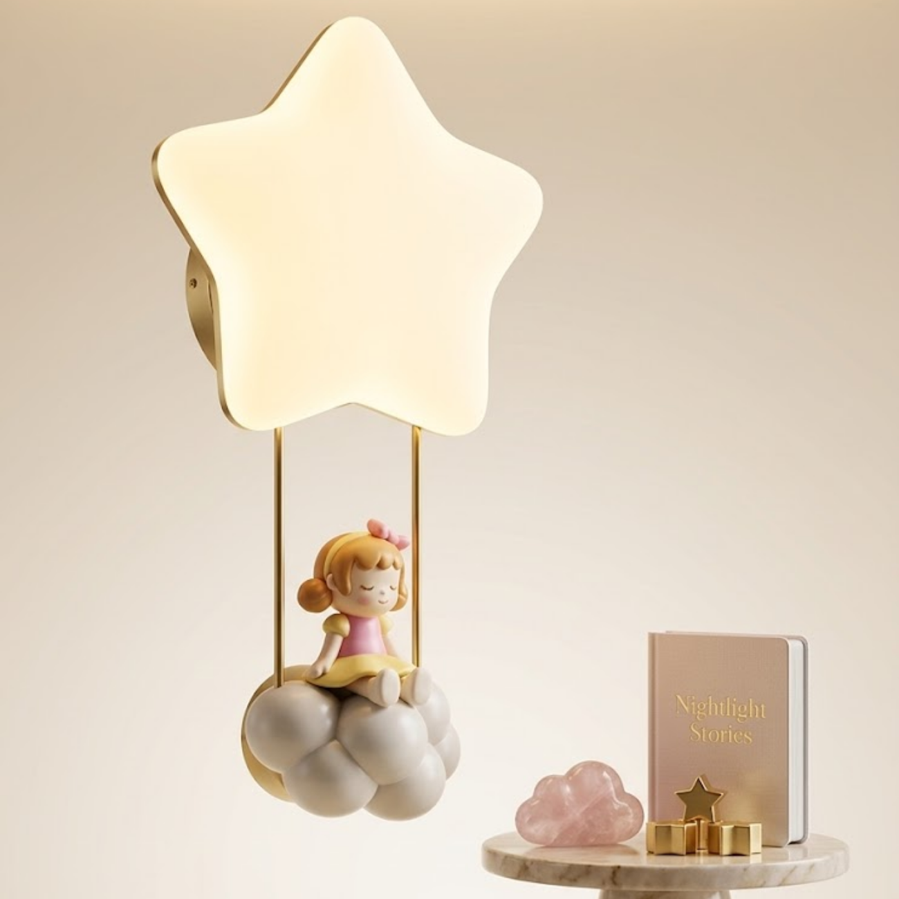Starlight Dreams Kids Wall Lamp