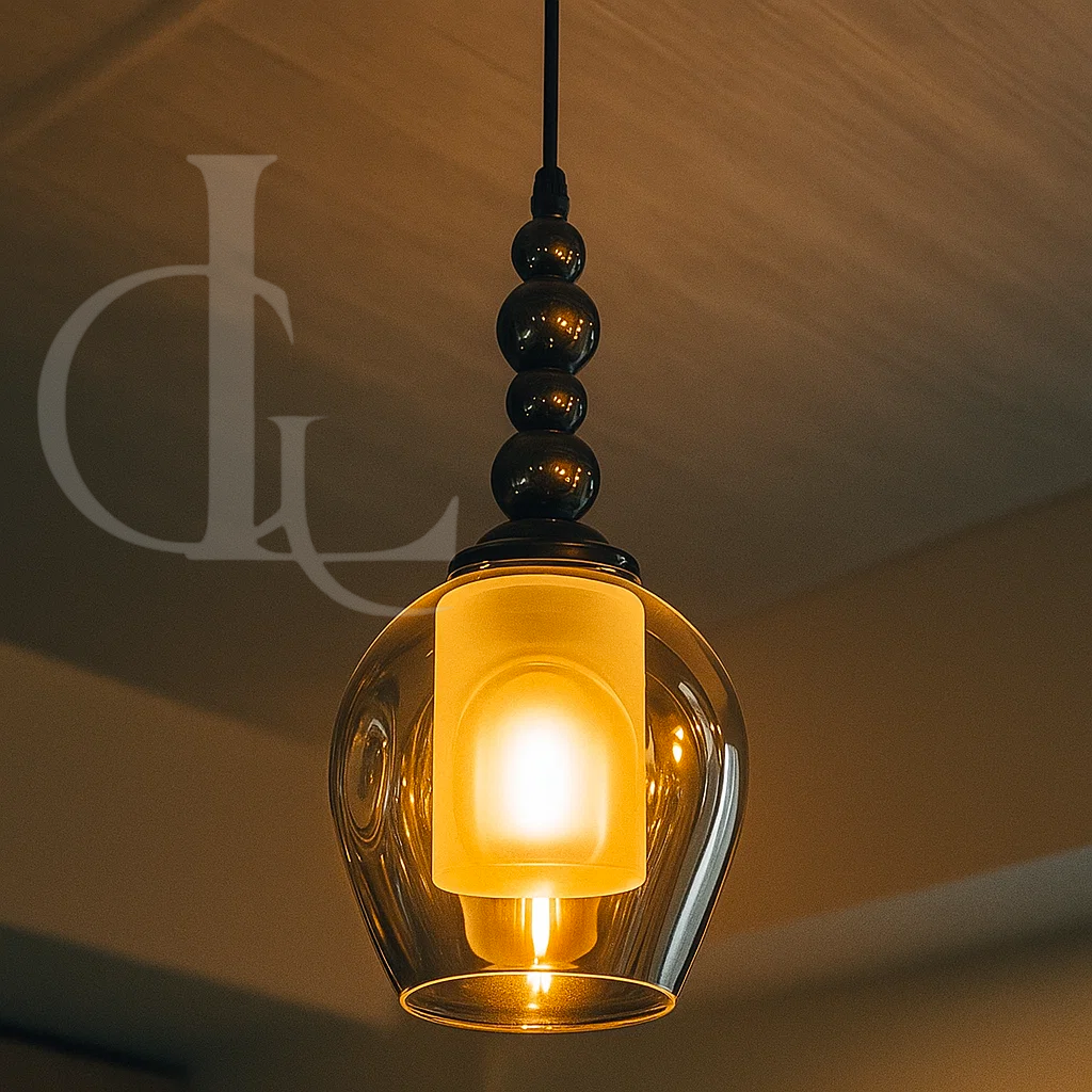 Crystal Glass Antique Vintage Pendant light