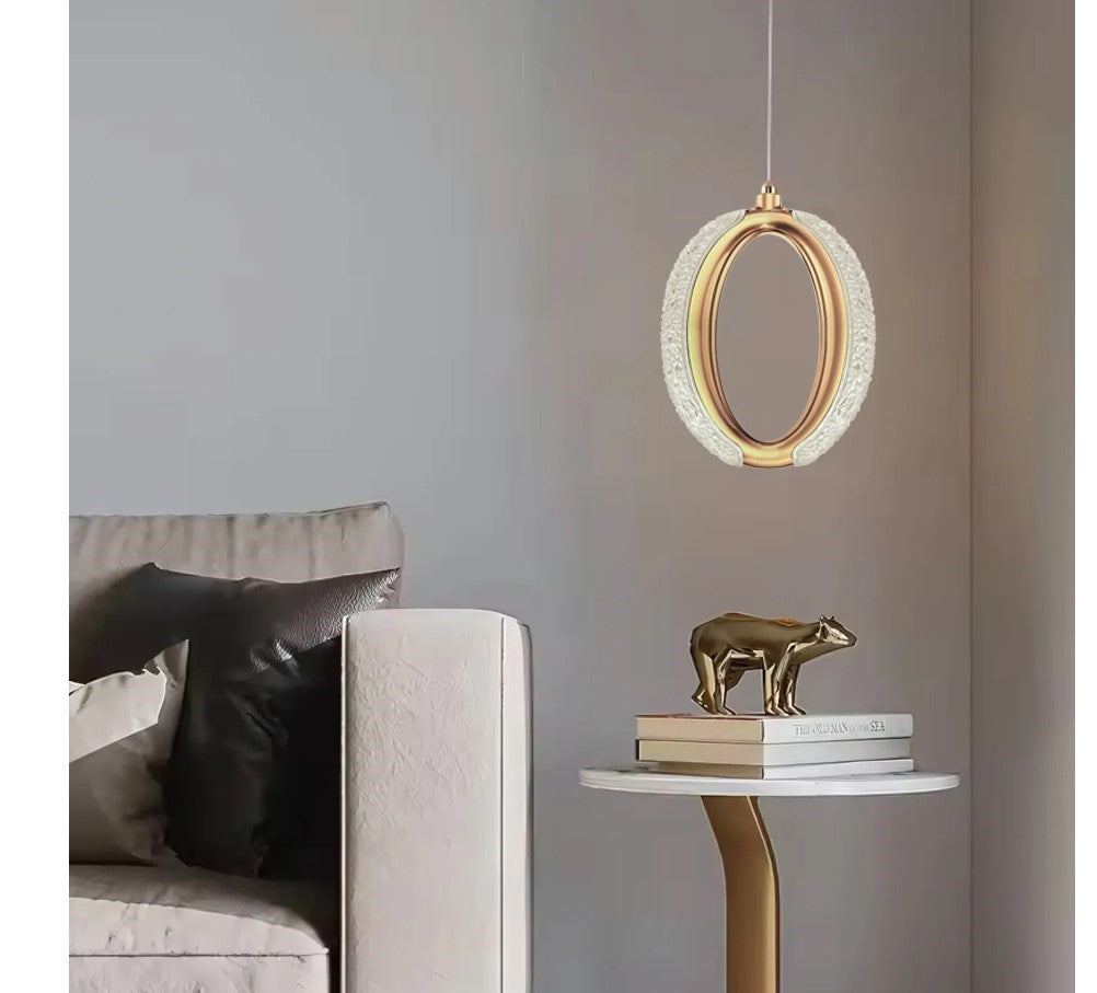 Crystal Led Hanging Lamp