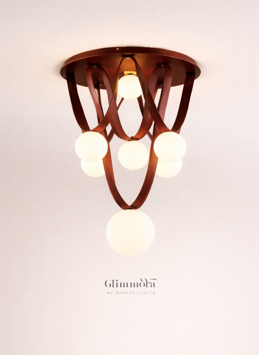 Orbit Loop Chandeliers