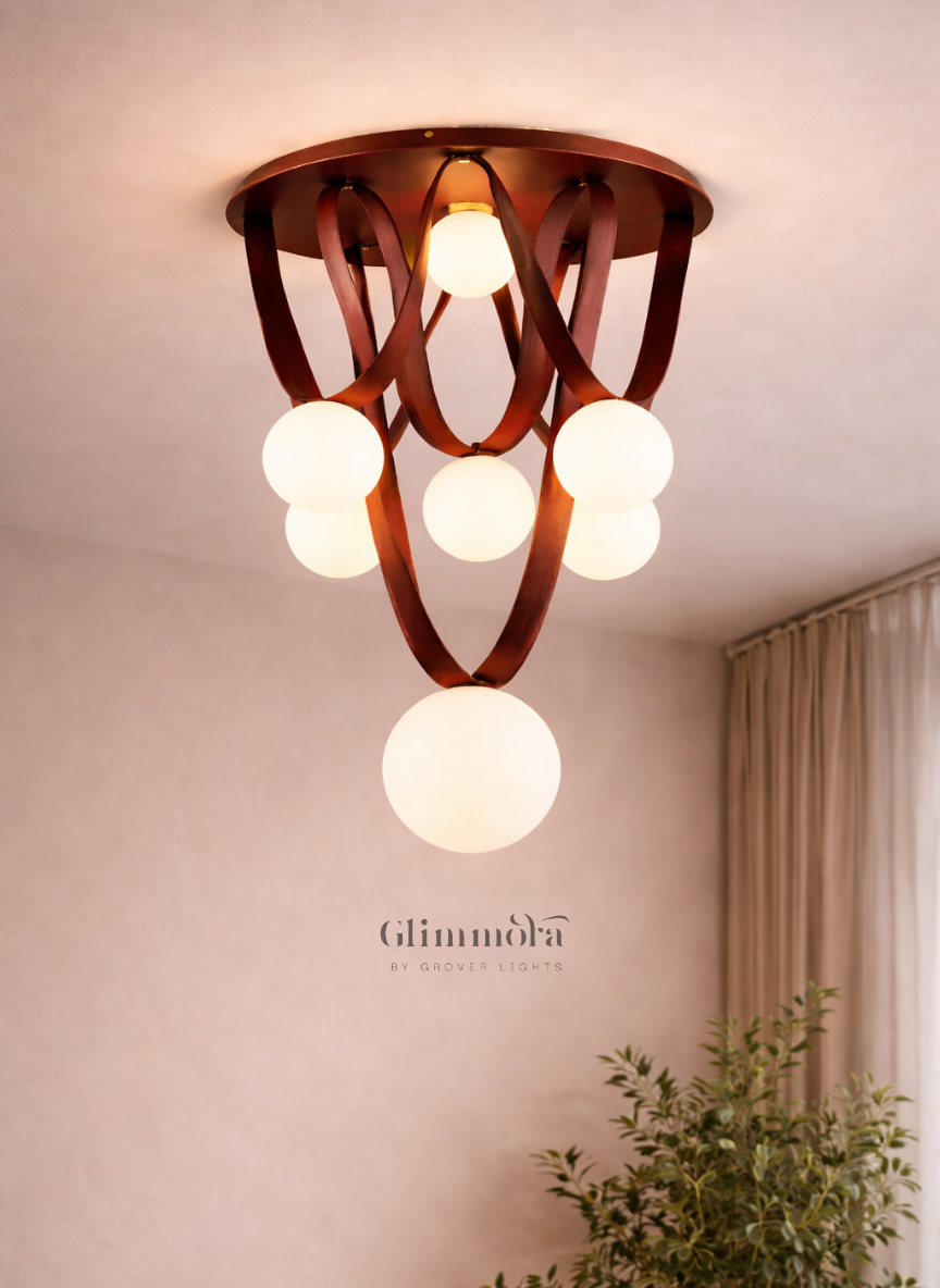 Orbit Loop Chandeliers