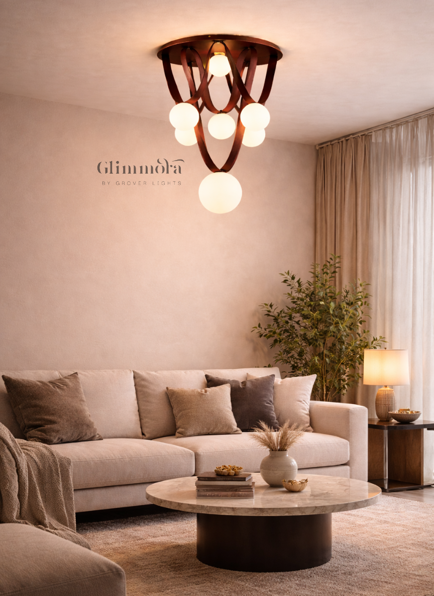 Orbit Loop Chandeliers