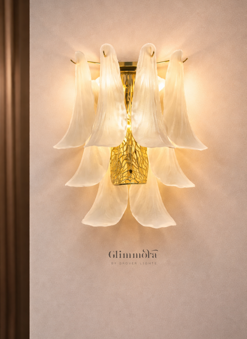 Cascade Petal Wall Light