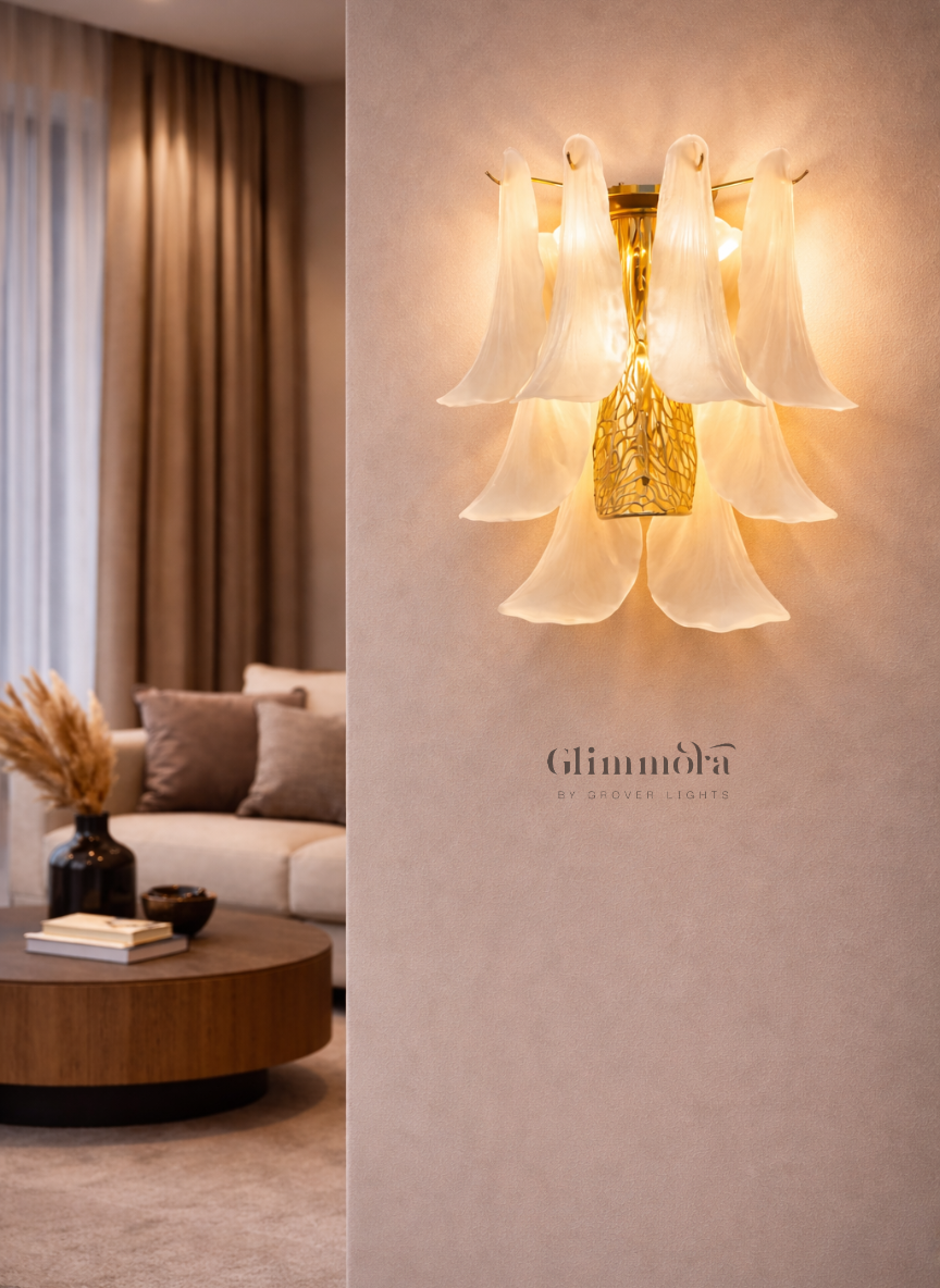 Cascade Petal Wall Light