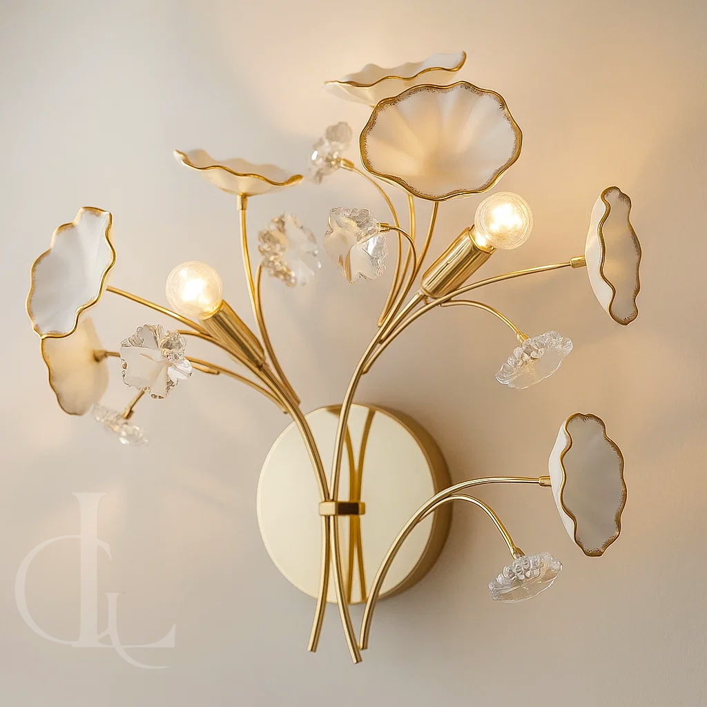 Blossom Inspired Decorative Wall Light