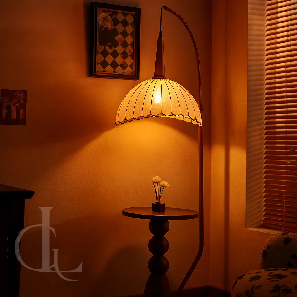 French Antique Style Living Room Floor Lamp