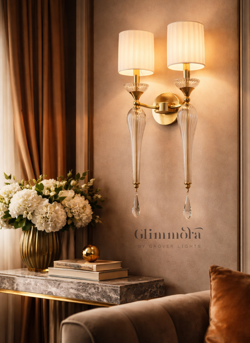 Astra Dual-Arm Wall Sconce