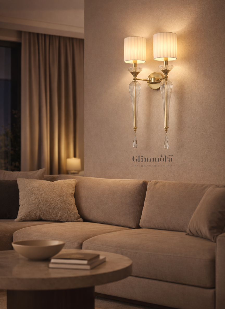 Astra Dual-Arm Wall Sconce