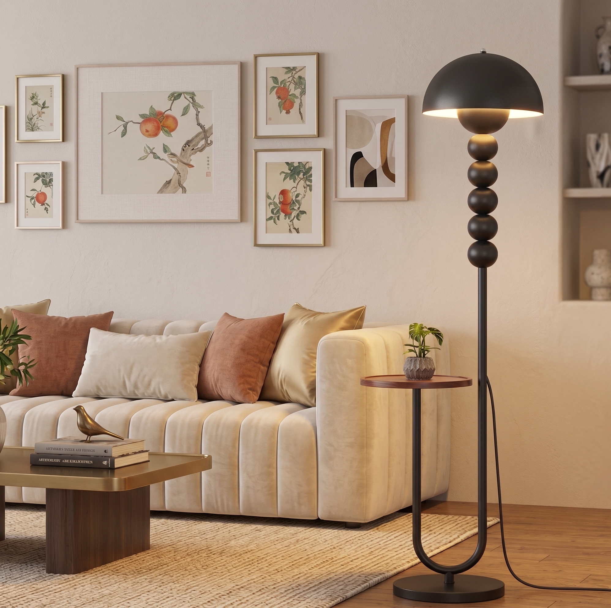 Pebble Symphony Floor Lamp
