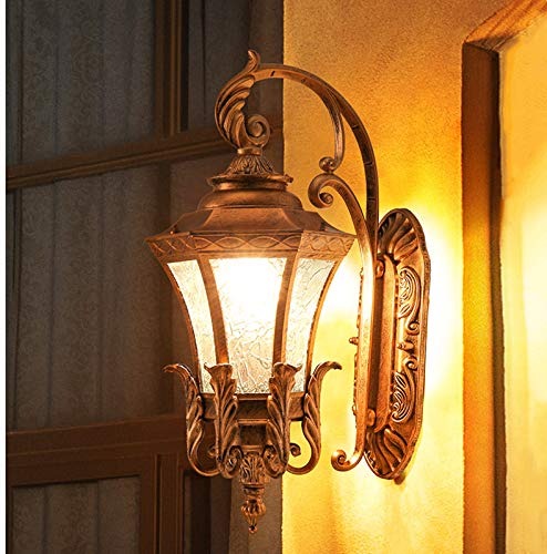 Cascade Flare Antique Outdoor Wall Light