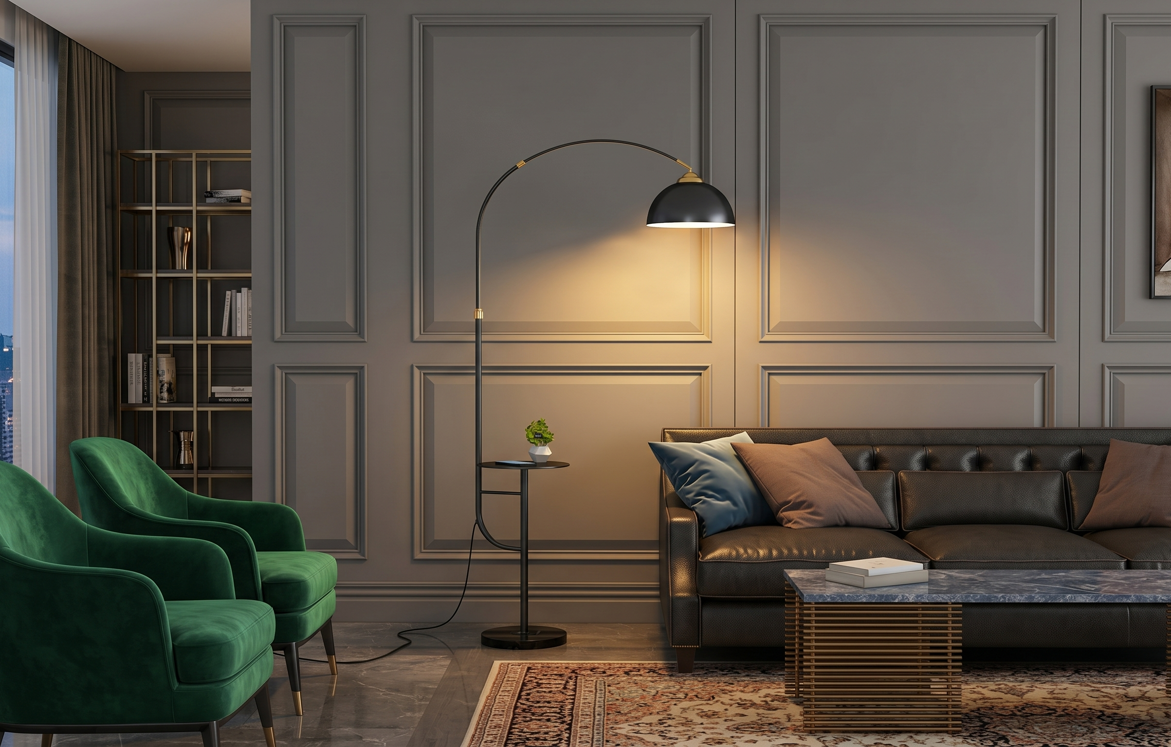 Midnight Muse Floor Lamp