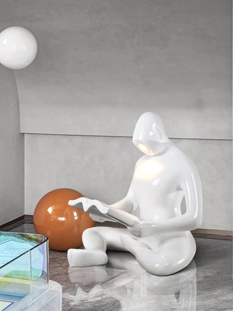 The Bookish Pose: A Reader's Sculpture