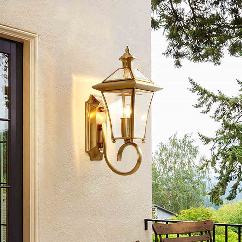 Riches Alfresco (Gold) Wall Light