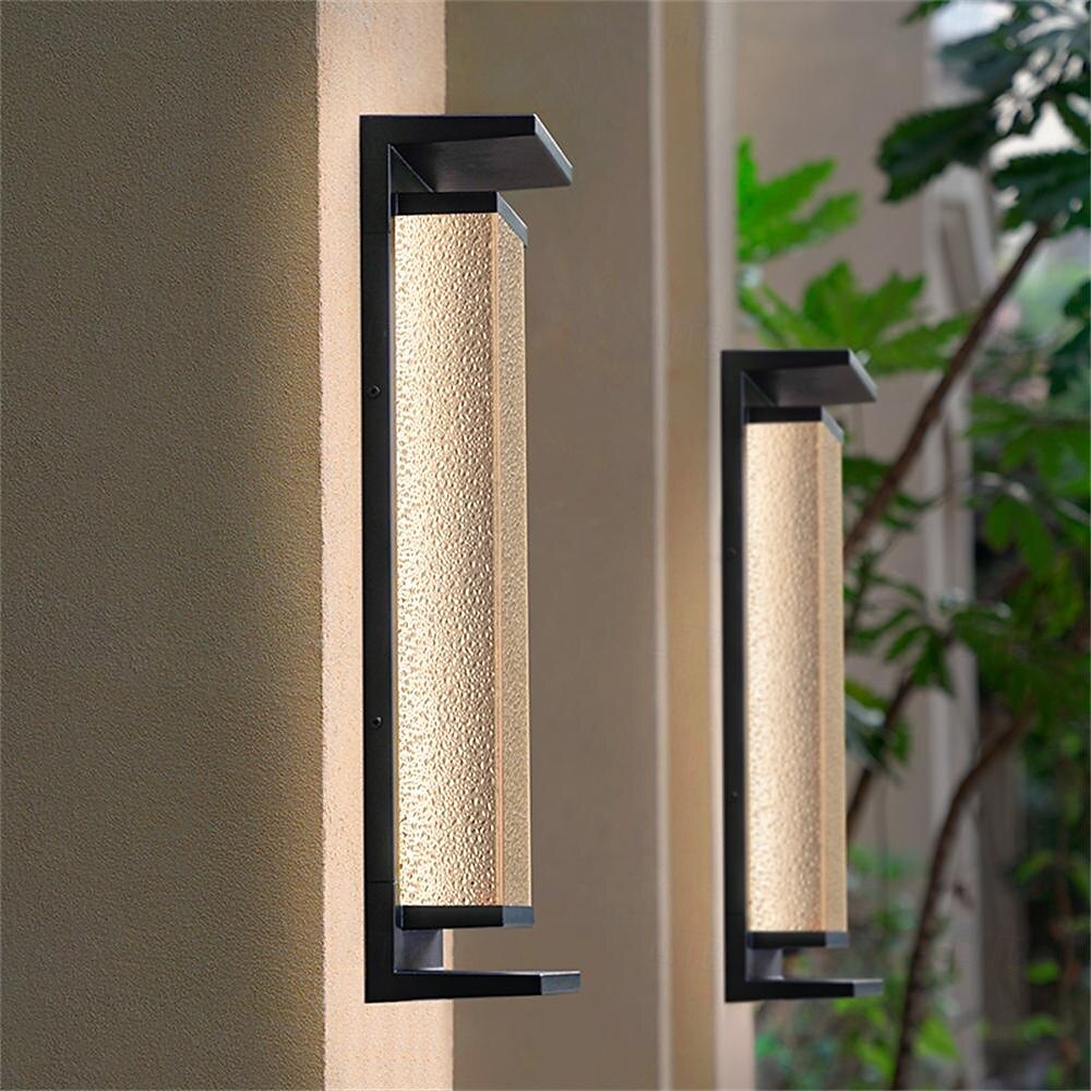 Single Acrylic Metal Wall Light